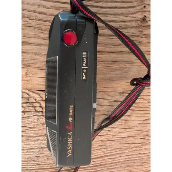 Yashica Kyocera L AF DATE DX 35mm Point & Shoot Film Camera Japan Parts Only - Picture 5 of 16